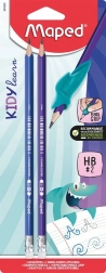 Setje grafietpotloden Maped Kidy Learn Finger Guide 2 stuks