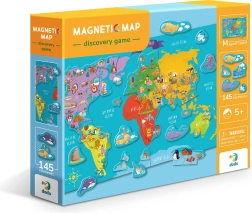 Magnetic World Map for Kids