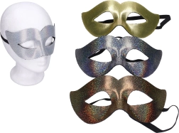 Carnavalsmasker oogmasker mix kleuren