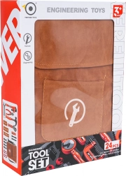 Kindergereedschapsset met schoudertas, 24 stuks