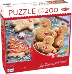 Puzzel 200 stukjes – Gingerbread-lekkernijen