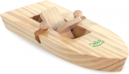 Wooden rubber band powered boat Vilac