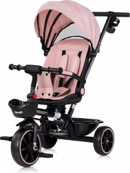 Chipolino driewieler met dakje Max Sport 2-in-1 roze
