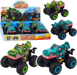 Voiture tout-terrain Dino avec mouvement, lumières et sons