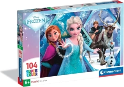 Clementoni puzzel 104 stukjes – Disney Frozen