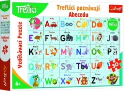 Puzzel Treflíci leren het alfabet 30 stukjes