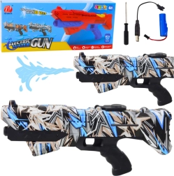 Elektrische Waterpistool Graffiti Blauw