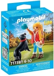 Meisje met herdershond PLAYMOBIL