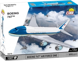 Bouwset COBI BOEING 747 Air Force One, 1:144, 1087 onderdelen