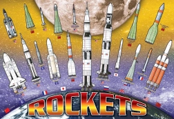 Puzzle International Space Rockets 100 Pieces
