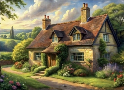 Puzzle English Countryside 1000 Pieces