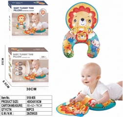 Sensorisch voedingskussen voor de allerkleinsten – leeuw