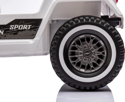 Children's Electric Vehicle Mountain Off-Road White