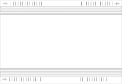 Universele PVC-boekomslag, 25 stuks