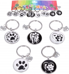 Paw Dog Keychain