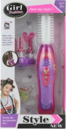 Battery-Powered Hair Curler and Braider for Kids