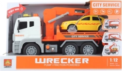 Tow Truck with Lights and Sounds, Battery-Powered
