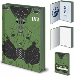 Premium gelinieerd A5-notitieboek HALO