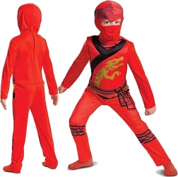 Kinderkostuum NINJAGO Kai 127–136 cm (7–8 jaar)