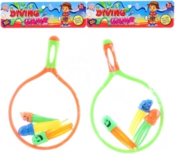 Waterspeelgoed – octopusjes vangen met netje