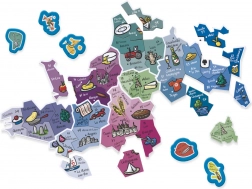 Jeujura Magnetische kaart van Frankrijk