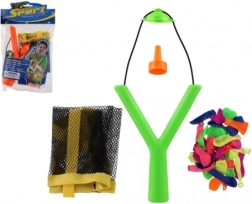 Fun Slingshot with Water Balloons