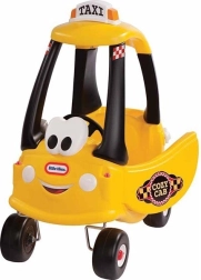 Little Tikes draisienne Cozy Coupe taxi pour enfants – jaune