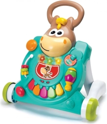 Duwspeelgoed 3-in-1 paardje