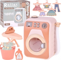 Kinderwasmachine met droger 2-in-1 met draaiende trommel en accessoires