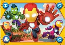 Puzzel CLEMENTONI Iron Man en geweldige vrienden MAXI 104 stukjes