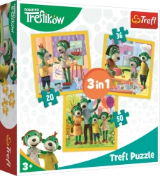 Treflik Family 3-in-1 Puzzle – It’s Good to Be Together (20, 36, 50 pieces)