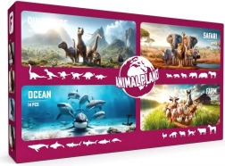 Mega set 60 st. Faunica Animal Planet Dino/Safari/Oceaan/Boerderij