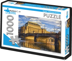 Puzzle Prague - National Theatre 1000 pieces