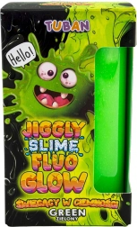Tuban Jiggle Slime Fluo Glow groen lichtgevend in het donker 430 g