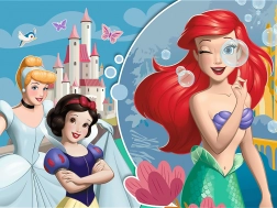 Puzzel 30 stukjes prachtige dag van prinsessen DISNEY PRINCESS