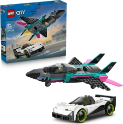 LEGO City Jet vs. Race Car