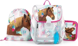 Schoolset 3-delig OXYBAG Premium Light – paard Romantic