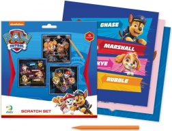 Krasafbeeldingen Paw Patrol helden 21 × 21 cm