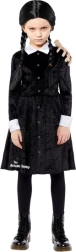 Kinderkostuum Wednesday Addams 8-10 jaar