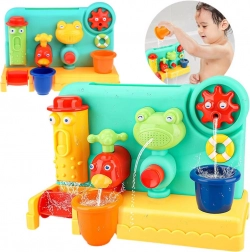 Jouet de bain coloré avec effets d'eau