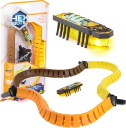 Hexbug Nano Flash starter set with a glowing bug and flexible track