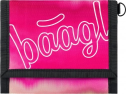 Baagl portemonnee Roze strepen
