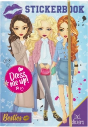 Livre d’autocollants – habille ta poupée A4