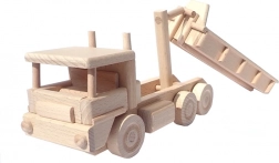 Houten vrachtwagen met container Ceeda Cavity