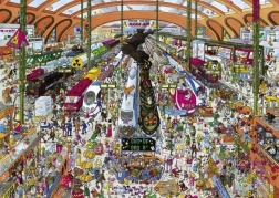 Heye puzzle gare ferroviaire 2000 pièces