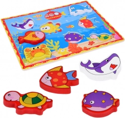 Houten inlegpuzzel Zee JOKOMISIADA