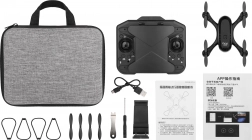 foldable drone into controller with Wi‑Fi 720p camera and remote control