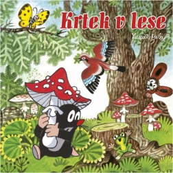 Livre de coloriage carré La Petite Taupe dans la forêt