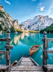 Lago di Braies puzzel 500 stukjes