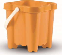 Androni emmer kasteel met 4 torens, oranje 16 cm